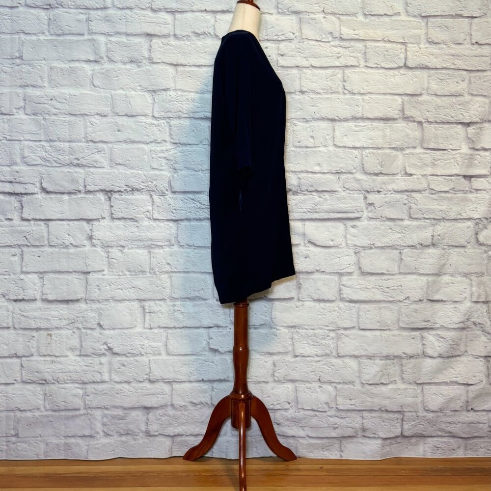 Sandro Navy Blue Tunic Dress - Picture 3 of 6